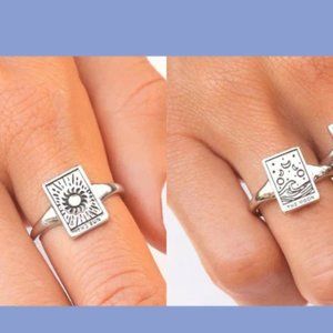 Ring TAROT CARD RING/ Witchy Ring /Alternative Jewelry/Psychic Ring/Tarots Card